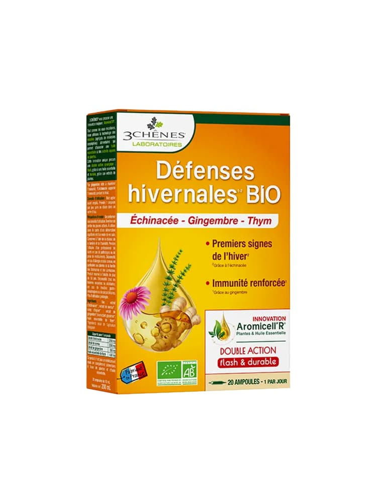 Les 3 Chênes Défenses Hivernales Bio 20 Unités