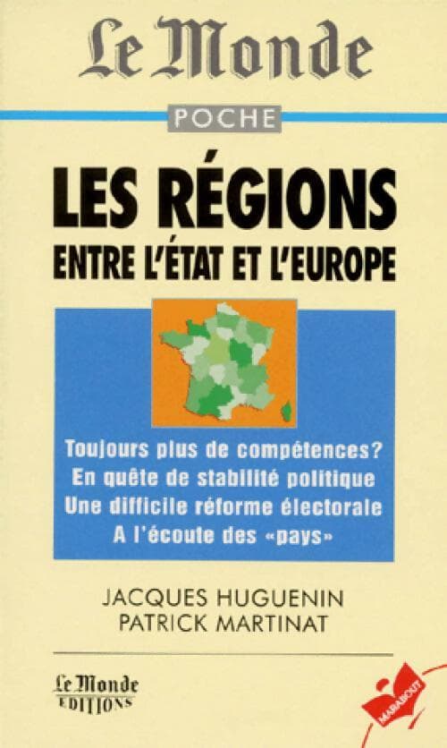 Les régions entre l'Etat et l'Europe - Jacques Hughenin
