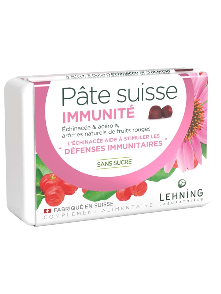 Laboratoires Lehning Pâte Suisse Immunité