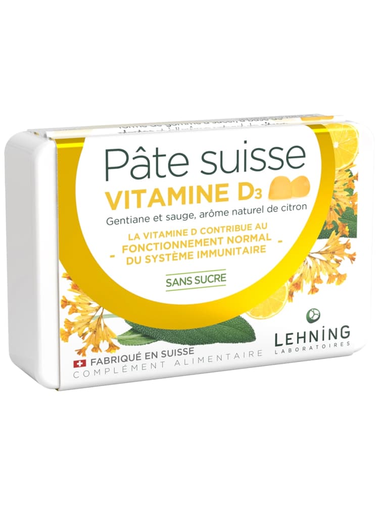 Laboratoires Lehning Pâte Suisse Vitamine D