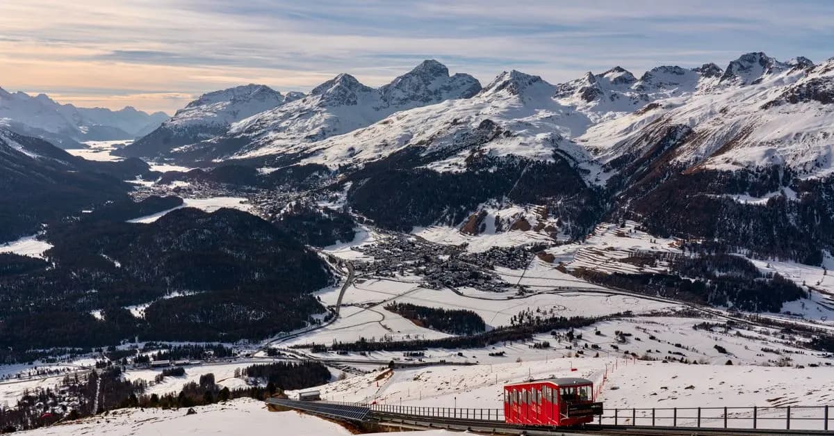 Les avantages de voyager en train en Suisse